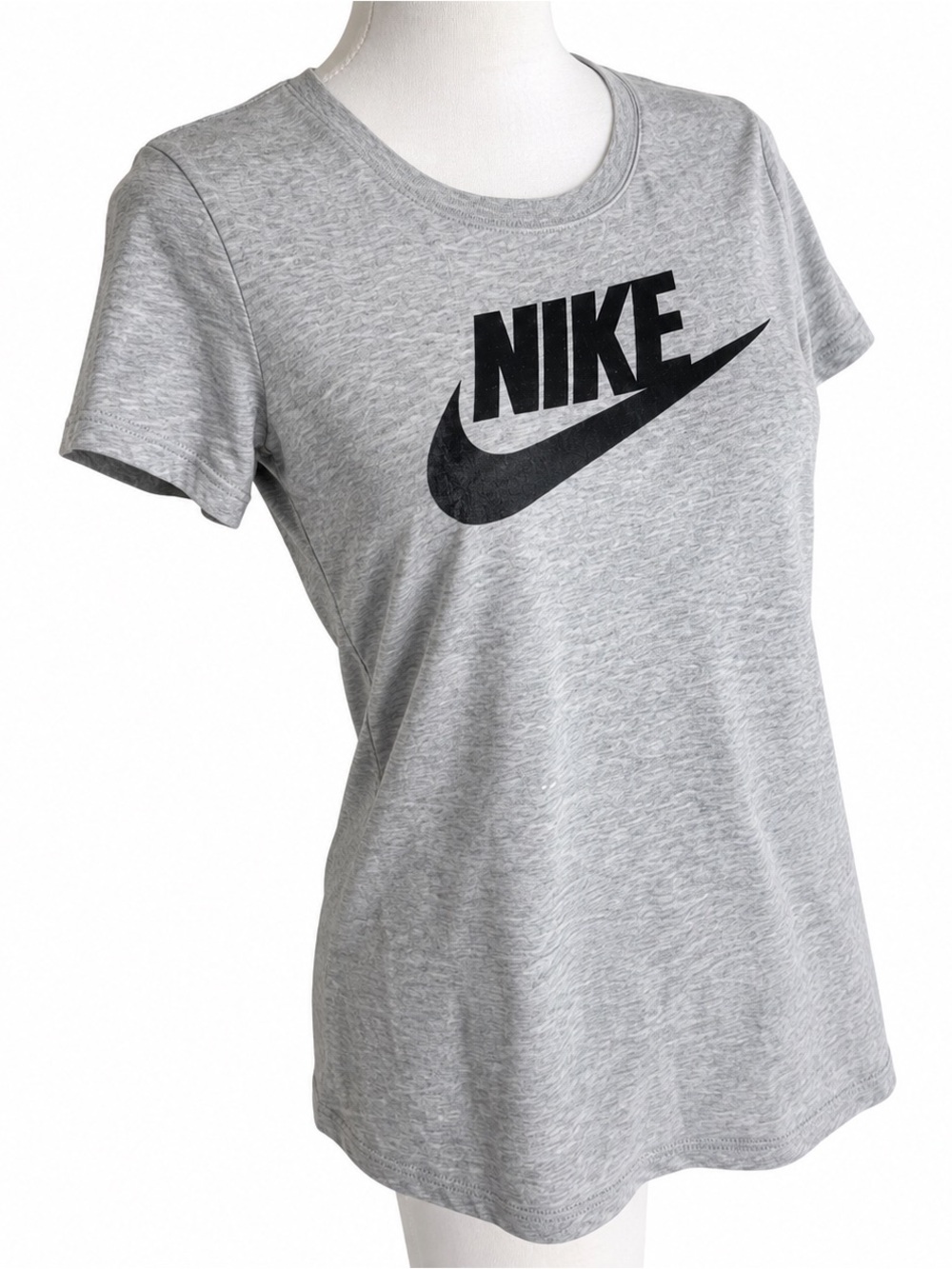 Nike Gray Heather Short Sleeve Logo Tee